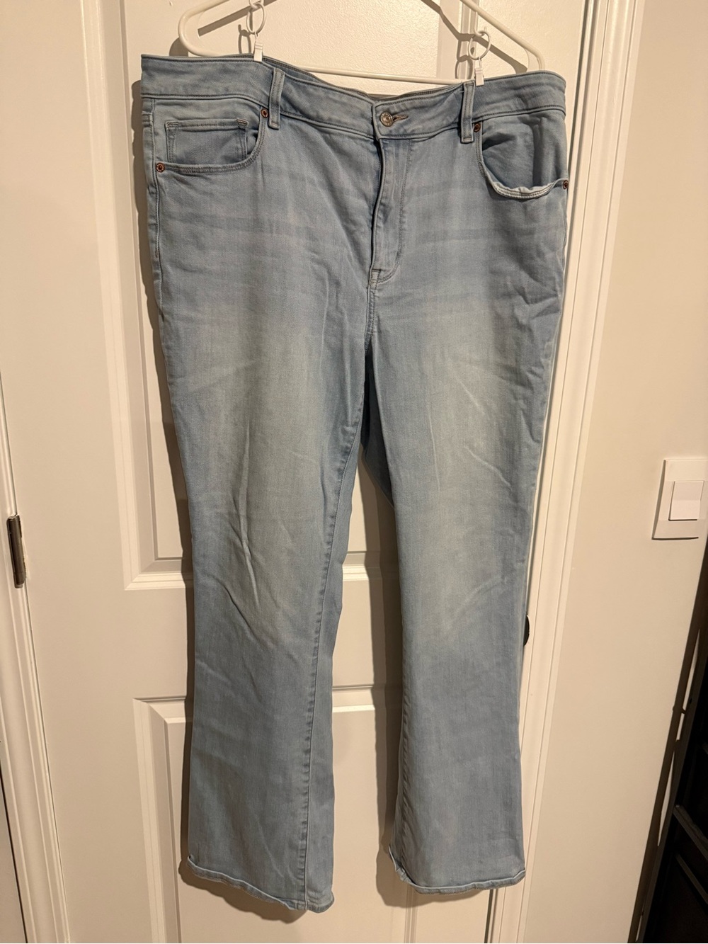 American Eagle Outfitters Light Blue Flare Jeans